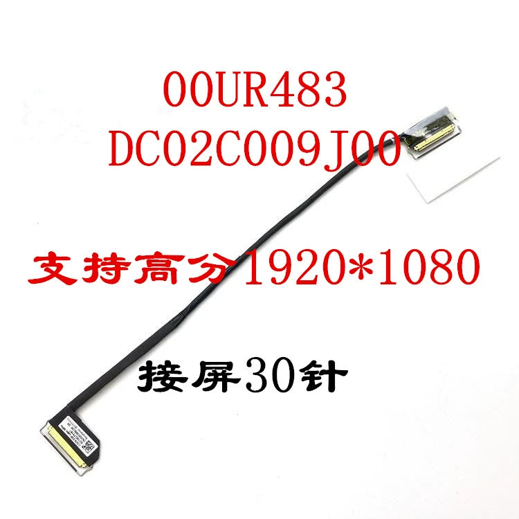 (Shipping fee not include)Thinkpad Lenovo A475 T470 LCD Flex cable 高分FHD lcd flex cable 00UR483 DC02C009J00