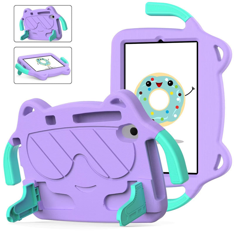 Suitable for TCL Tab8 LE Children's anti-drop protective case Lenovo M8 Portable 4th generation bracket EVA protective case protective Accessories