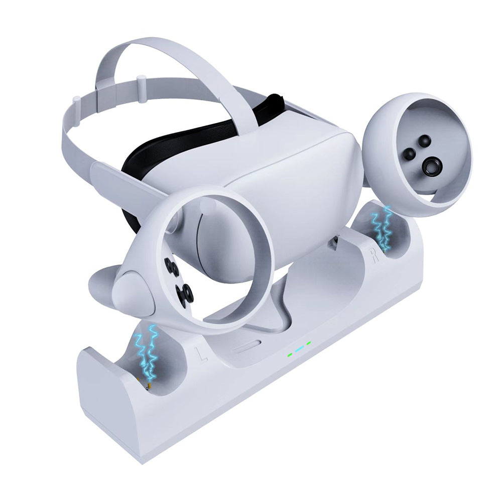 Oculus Quest 2 VR glasses handle seat charging battery set VR2 glasses handle magnetic rechargeable battery