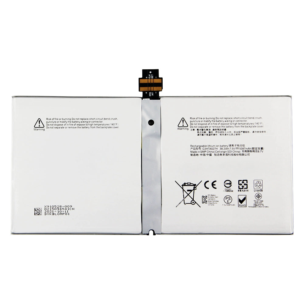 Microsoft tablet surface pro3 4 5 6 7 original battery G3HTA027H 1724 1796 battery