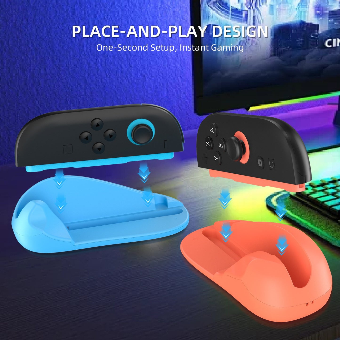 New Switch2 mouse NS2 left and right handle mini portable mouse 2 packs, the handle changes to the mouse in seconds