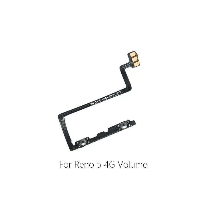 For Oppo Reno5 4G 5Pro Reno6 Reno6Pro Power cable Switch on volume flex of ribbon