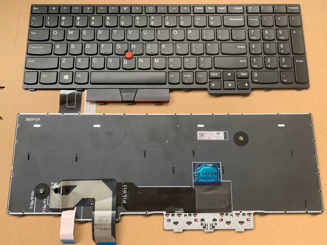 For Lenovo Thinkpad L15 Gen1 Gen2 P15V T15P T15G P17 Gen3/1 keyboard