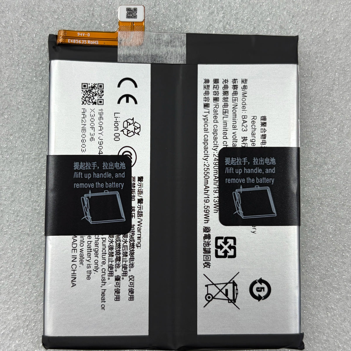For vivo x100Pro/X100/X100S new BA06 BA15 BA23 original core decoding battery Vivo phone repair parts