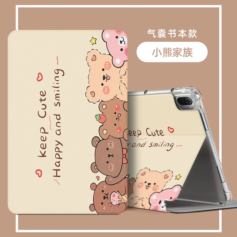 For Xiaomi tablet 7pro protective case redmipadse11 all-inclusive case 2024 new pad8/6pro silicone redmipadpro2 anti-drop pad5 computer 6spro Tablet Accessories