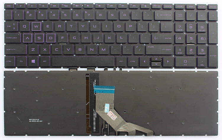 (Shipping fee not include)适用HPfor惠普15-DA 15-DB 15-DX 15-DS 15-CS Q229 C135 C136 键盘