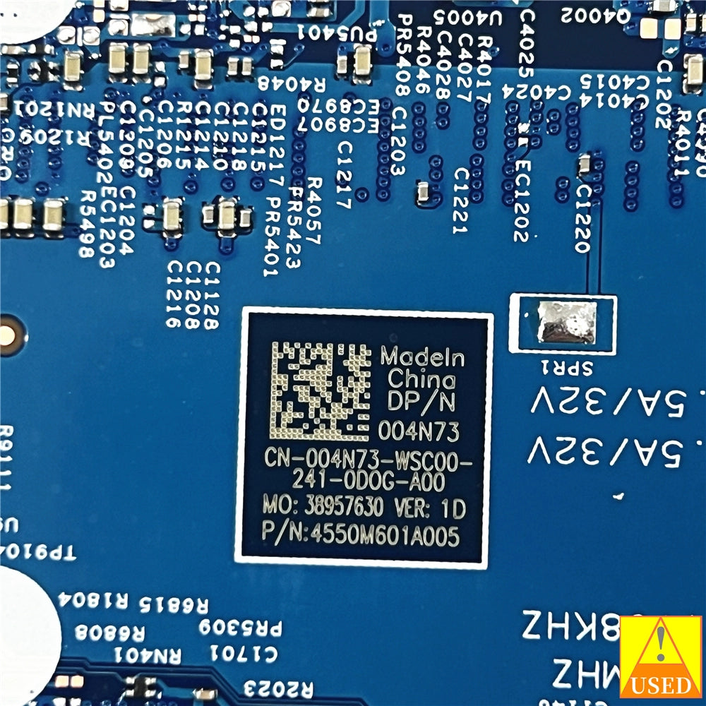 (Shipping fee not include)DELLmotherboard system board 5520 CN-004N73 i7-1165G7 QN20-M1-A1 19819-1