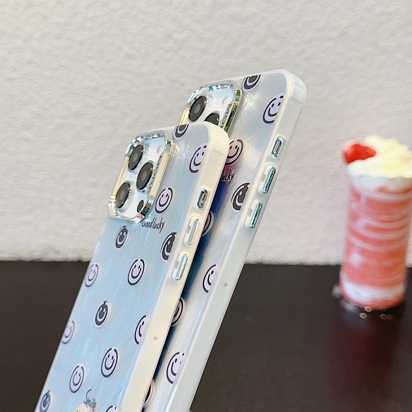 Accessories Cartoon emoji smiley face Apple 15 mobile phone case 14Promax for couples 13 Internet celebrity ins 12 anti-drop women