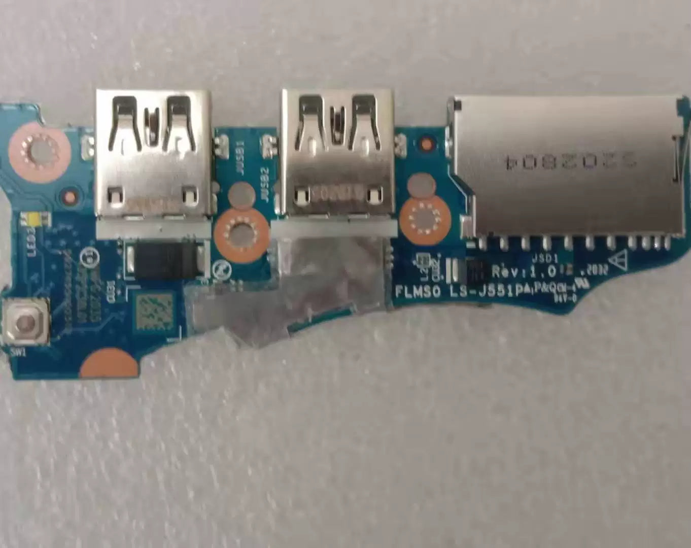 Original Lenovo Xiaoxin Air 14ITL 2021 USB Small Board Switch Board LS-J701P J551P K321