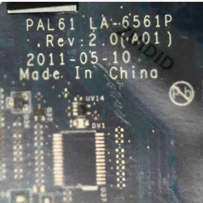 DELL E6520 N12P-NS2-S-A1 QM67 main board CN-0XT7CH LA-6561P