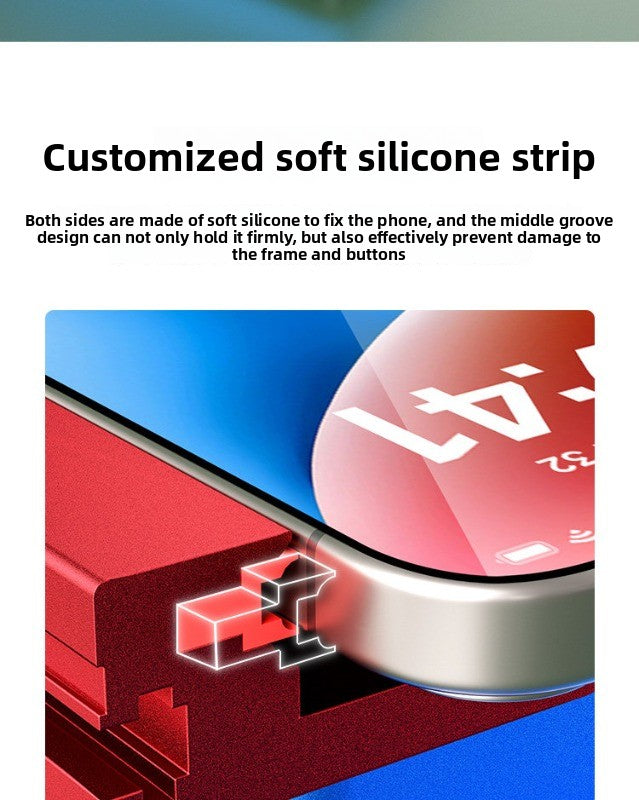 X4 multifunctional mobile phone repair, screen removal, pressure maintenance, fixture, screen removal, side hanging pressure maintenance, glass back cover removal artifact repair tool