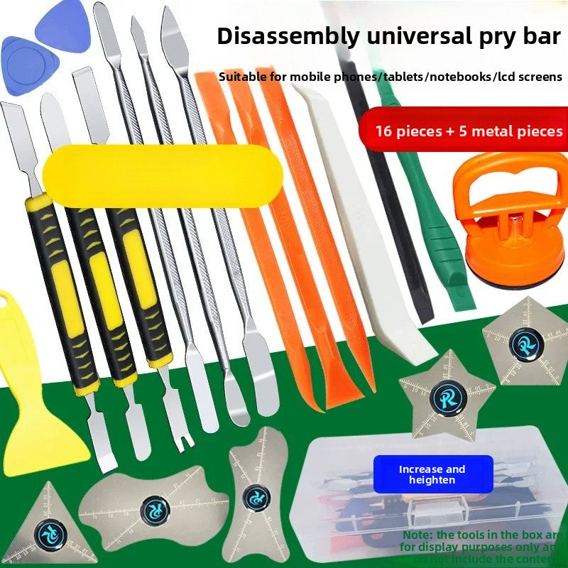 Laptop mobile phone disassembly opening tool kit pry tools repair skewer screen battery Upturned blade metal plastic crowbar tool Repair Tools