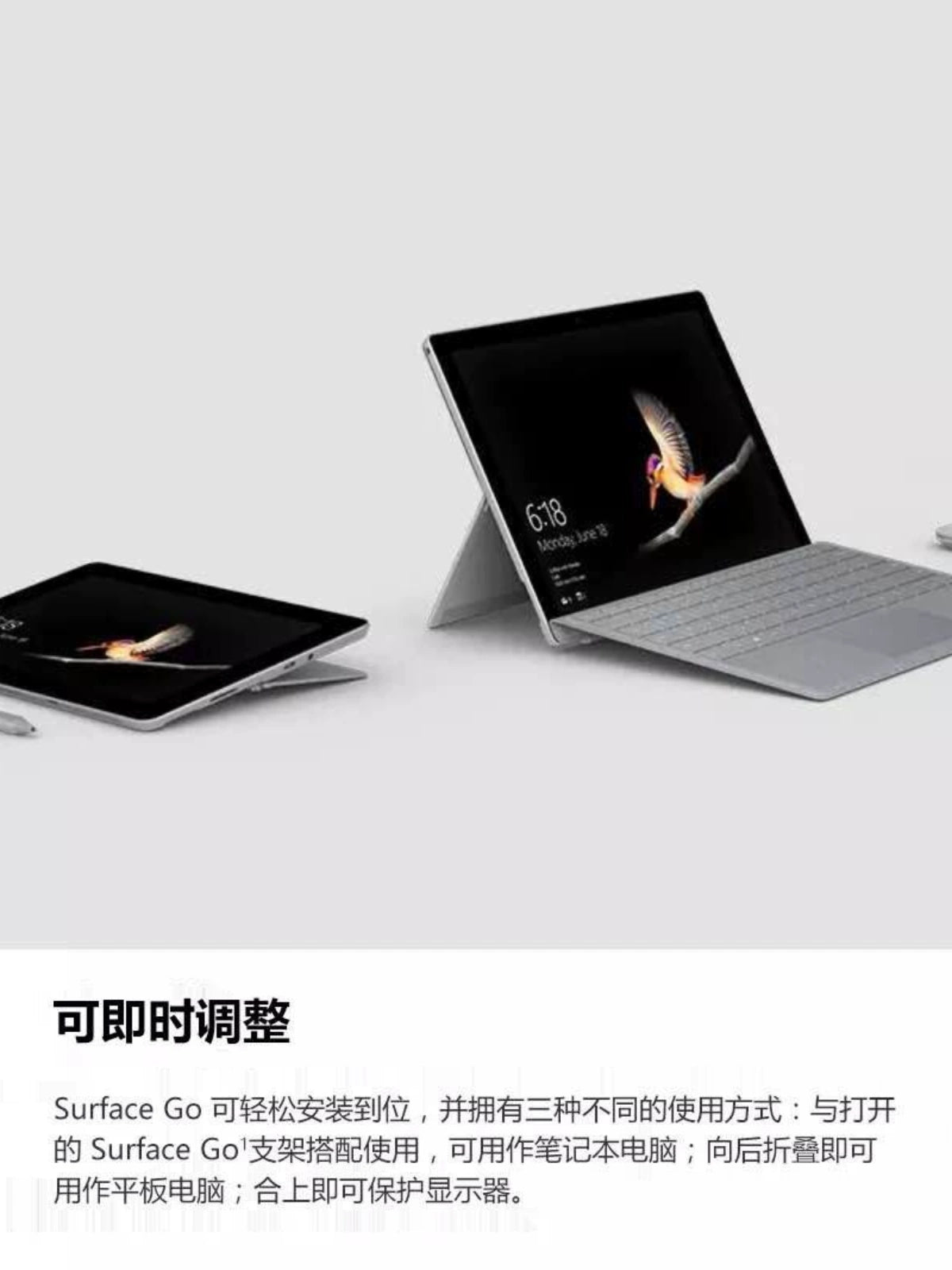 (Shipping fee not include)Microsoft Surface  Pro987654321X Go   keyboard original / replacement both have