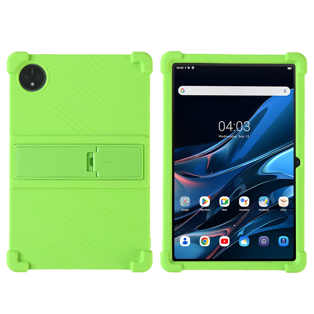 Applicable Blackview Tab 10WIFI Tablet Case 10.1 Inch Anti-drop Silicone Belt Bracket Protecting Case Protecting case