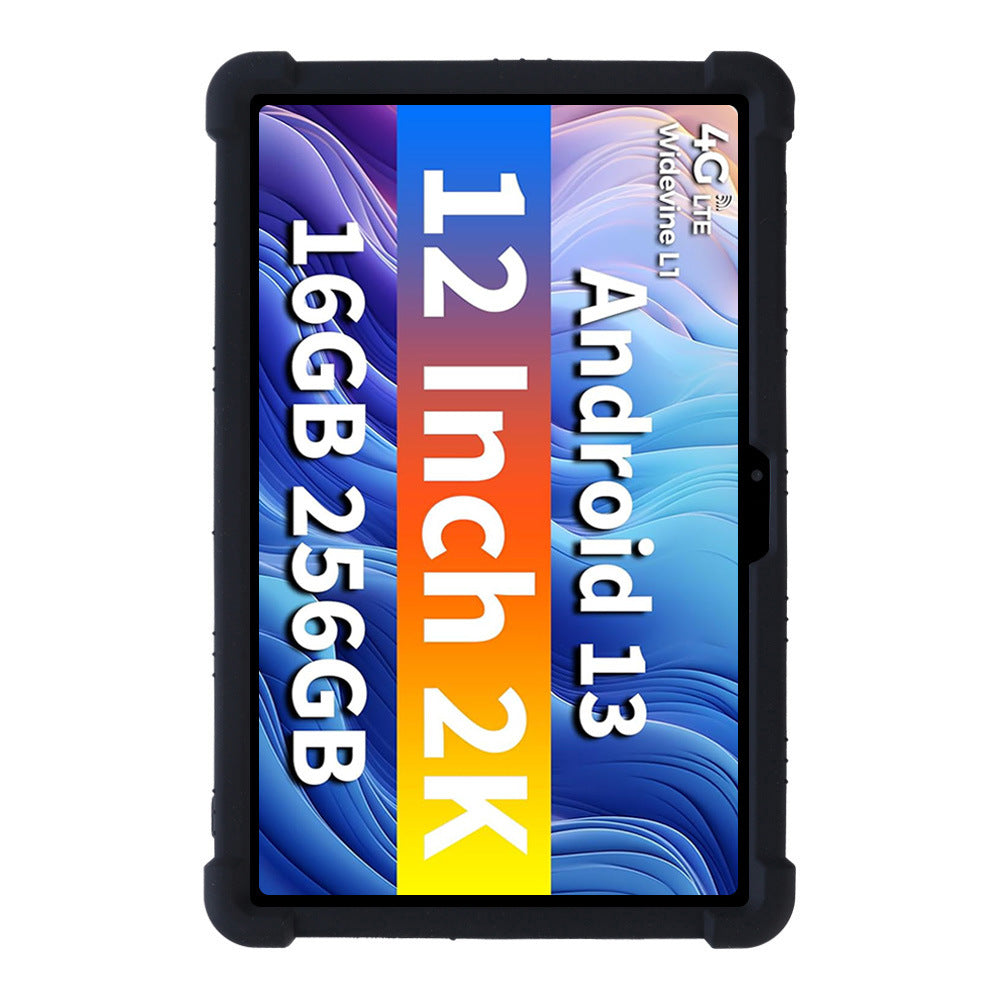 Applicable Teclast T60 tablet protective case 12 inches with bracket anti-drop silicone protective cover TLA001 Protect case