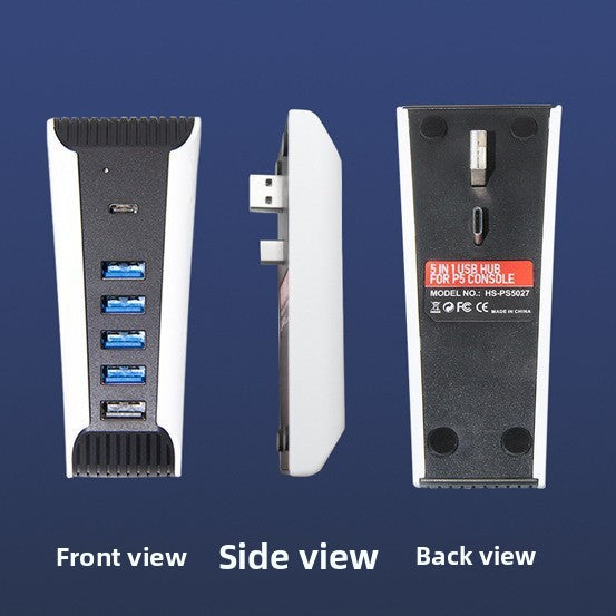 New PS5 HUB converter USB2.0 high-speed transmission one-to-five line expander PS5 accessories