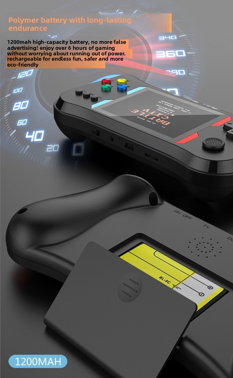 3" inch X7M HD PSP 1200mAh rechargable sup games Handheld Game Player console 500-In-1 Classic Doubles Handheld