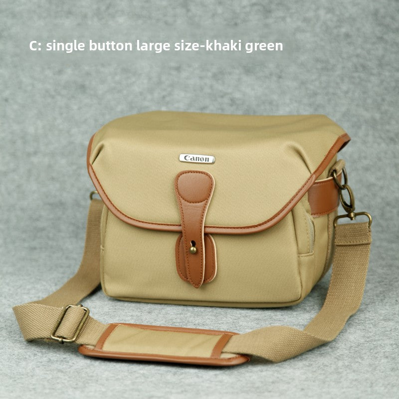 Canon R50 R100 R10 M50II M6II R8200DII retro messenger bag digital storage camera bag PT316-51 Digital camera accessories