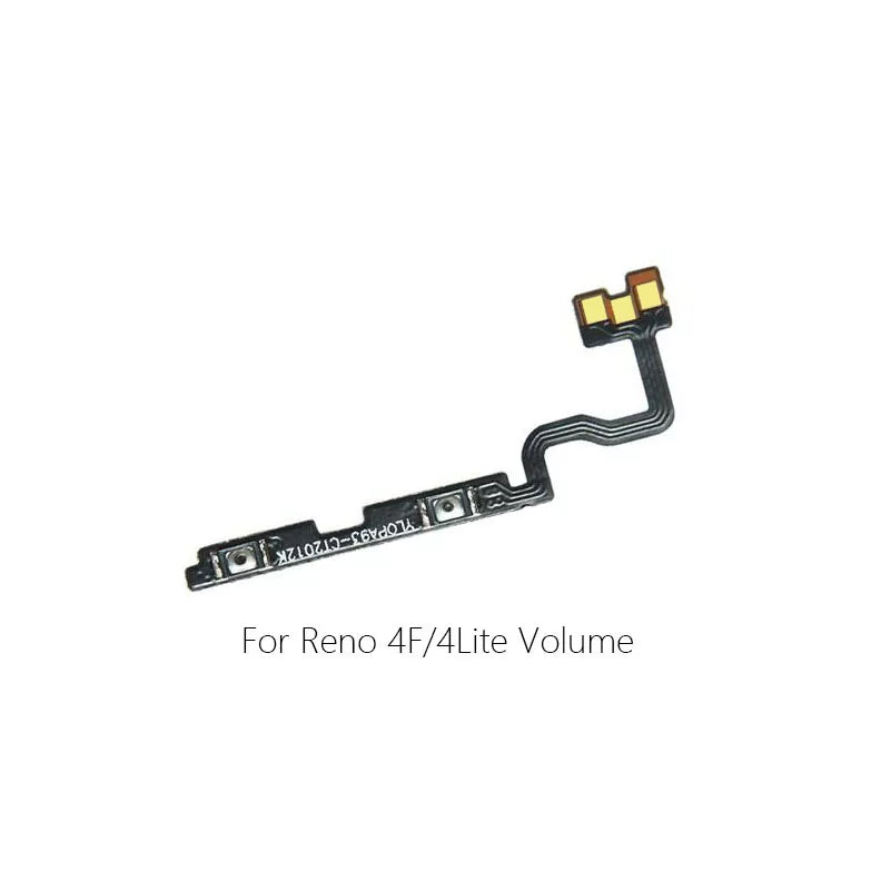 For Oppo Reno4 4F 4Pro 4SE 4Z Power cable Switch on volume cable of ribbon flex