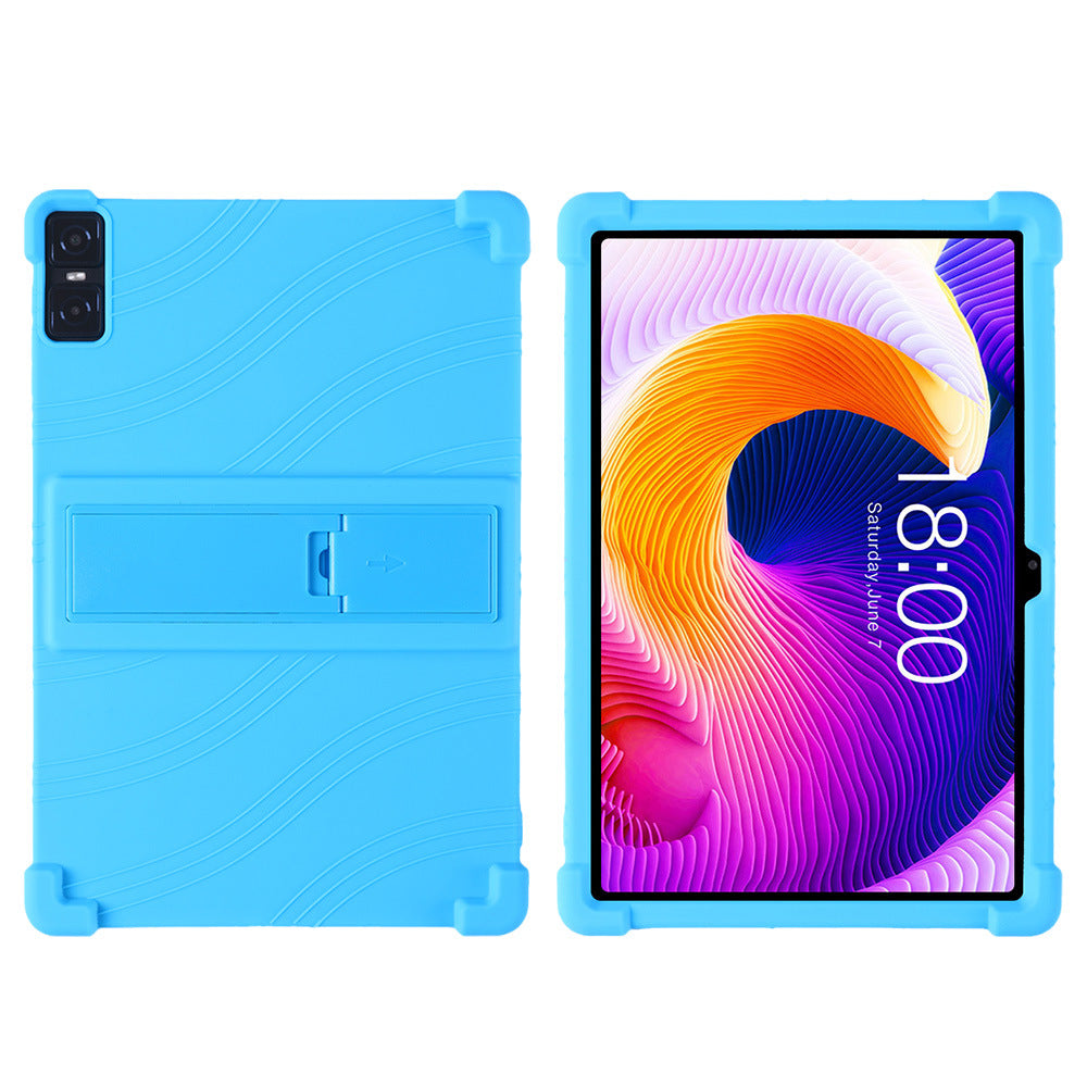 Applicable Teclast T45HD protective cover 10.5 inch 2023 model with bracket Soft silicone anti-drop protective case Protect case