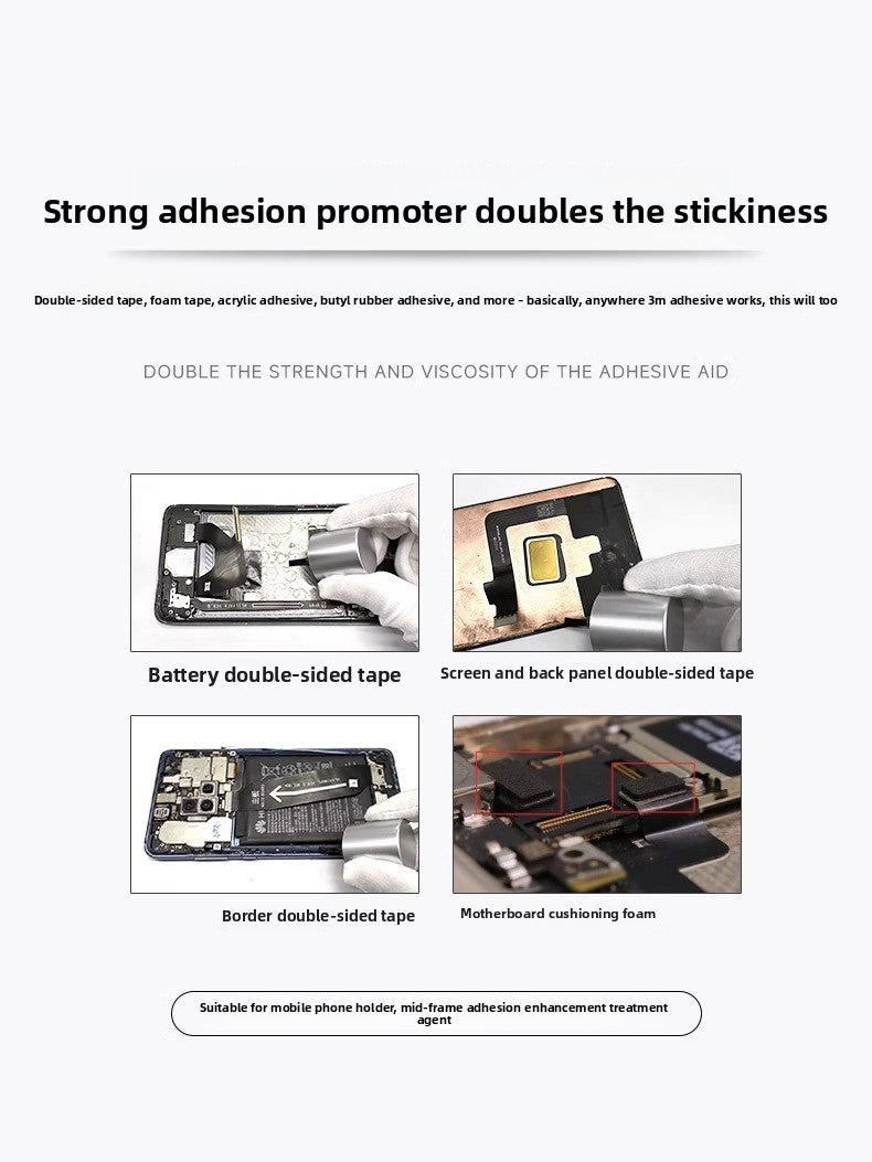 Mobile phone screen, back cover, sealing double-sided tape, tablet sponge adhesive, glue aid repair tools