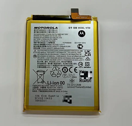 For Motorola EDGE 20Lite Fusion XT 2139-1/2 Cell Phone Batteries NT50 Batteries Motorola phone repair parts