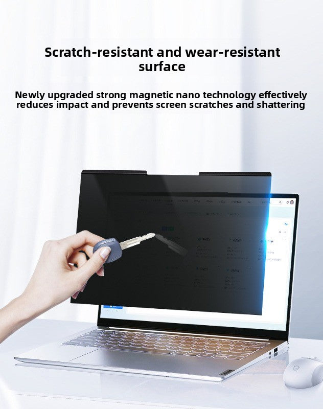 Notebook Magnetic Anti-Peeping Film for Lenovo HP Dell ASUS 13 "14" 15 "16" Removable, Anti-Peeping, Free Anti-Blue Light, Universal Anti-Reflective, Protective Film Laptop accessories