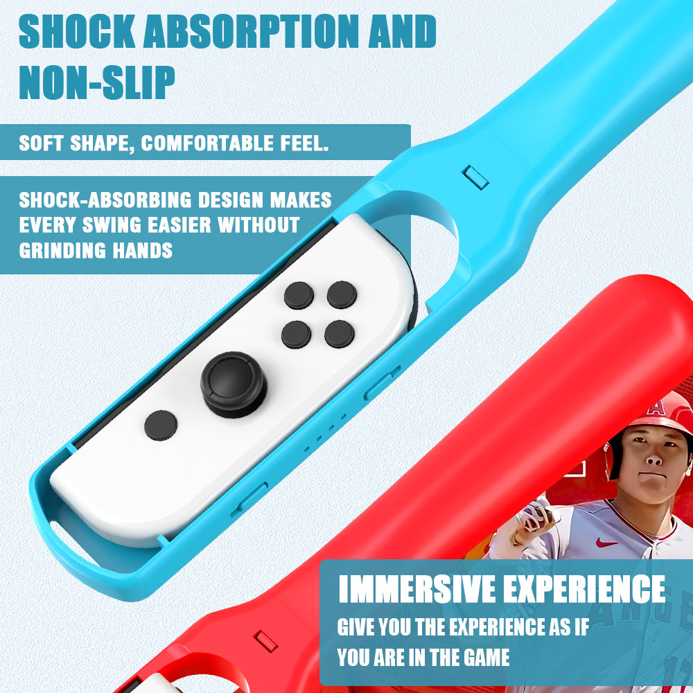 Nintendo switch oled baseball grip switch small handle somatosensory baseball sports accessories