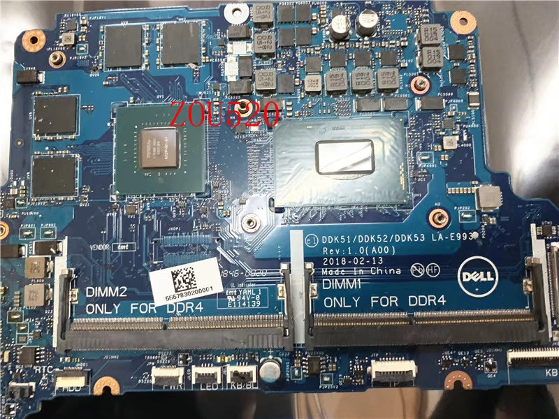 (Shipping fee not include) Dell  DELL 游匣 G7 7577 7588 LA- E993P  motherboard system board