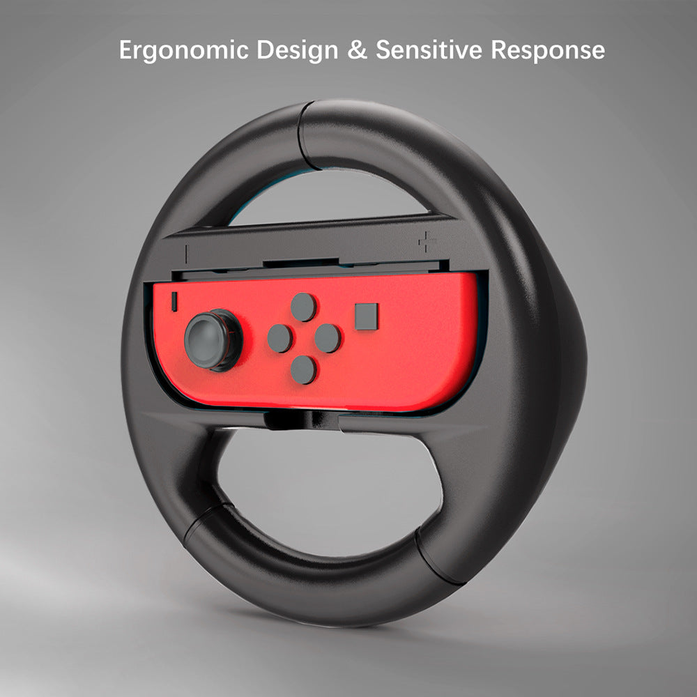 Switch OLED handle steering wheel for Nintendo switch gaming steering wheel joycon grip