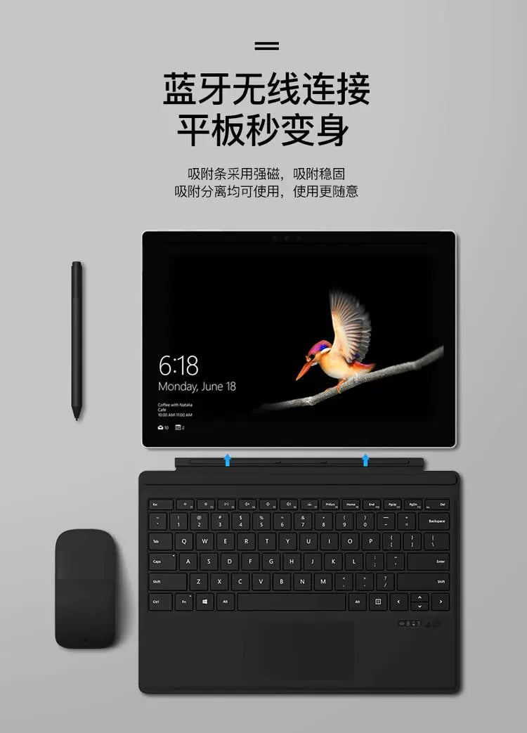 (Shipping fee not include)Microsoft Surface  Pro987654321X Go   keyboard original / replacement both have