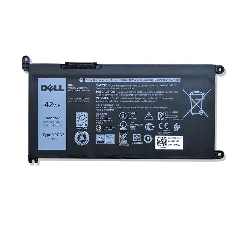 Original Dell Inspiron5490 5590 5491 5593 5493 5598 Laptop Battery YRDD6