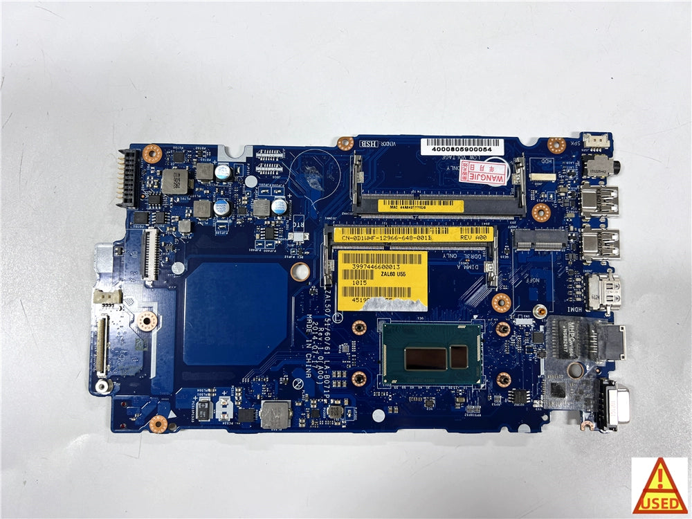 (Shipping fee not include) motherboard system board  Dell 3450 CN-0M5DGY SR215 3205U GM LA-B071P