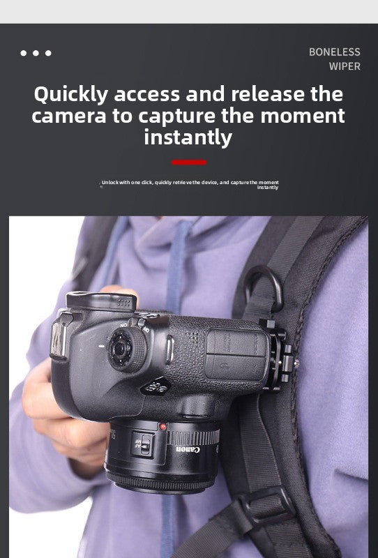 SLR camera waist buckle fast camera hand waist hanging fast gunner shoulder strap buckle photography belt fast loading tripod gimbal accessories Digital camera accessories