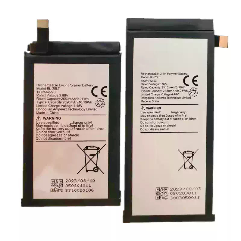 Tecno Phantom V Fold (Big/AD10) BL-23FT BL-25LT Mobile phone battery 2380mAh Tecno WX3 Pro Tecno WX3 LTESJ1 BATTERY Infinix phone repair parts