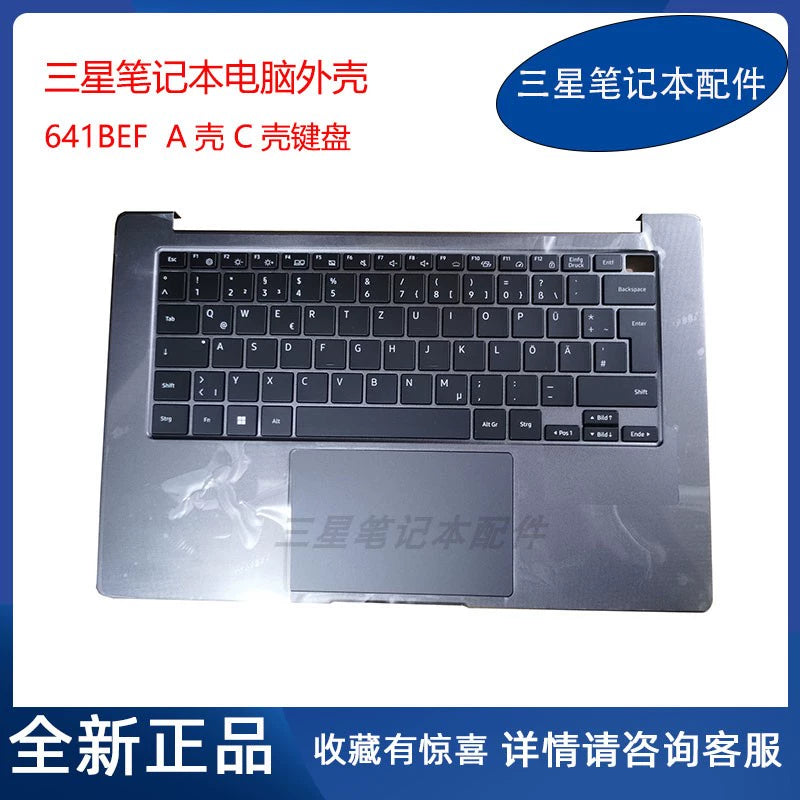 (Shipping fee not include)Samsung 笔记本 Galaxy Book2 NP641BEF C壳 键盘 外壳 BA98-03271B