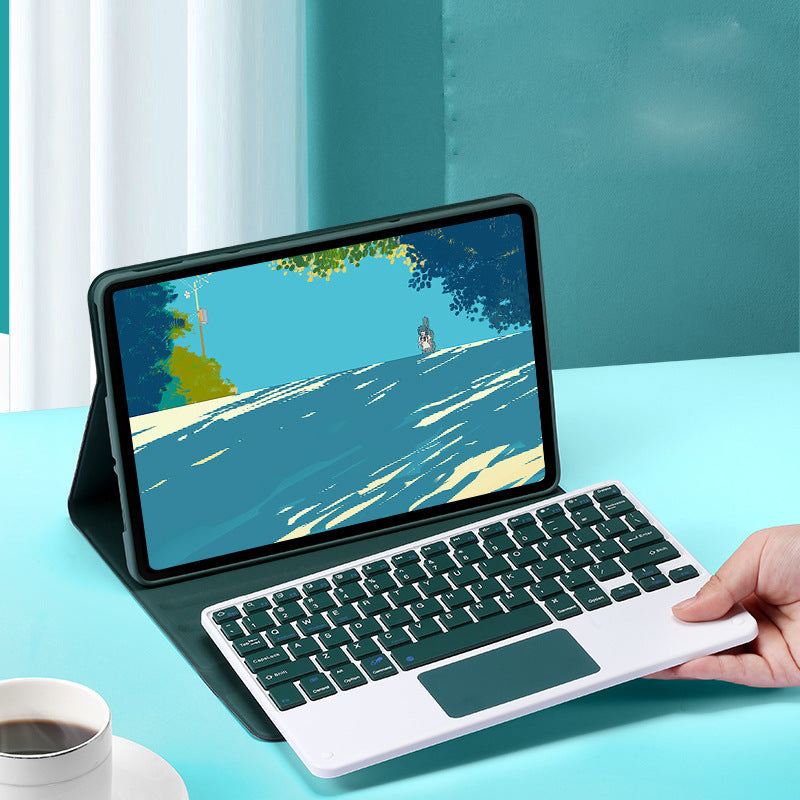 Applicable to Redmi tablet 10.6 inch keyboard leather case redmi pad Xiaomi 6Pro11 inch Bluetooth keyboard Xiaomi 5protective Accessories