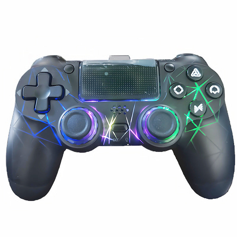 P4 wireless bluetooth handle six-axis somatosensory vibration suitable for host games p4 game console controller wholesale