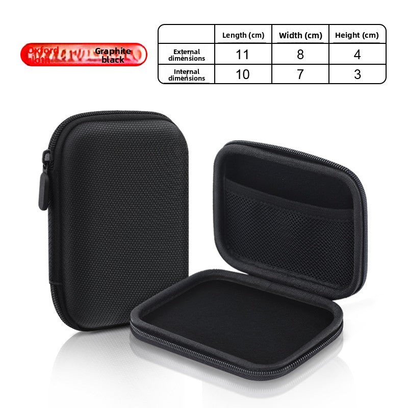 CCD camera bag, card machine storage bag, suitable for Canon, Sony, Fuji, Nikon, camera case, hard case, retro card machine storage box, small digital camera storage bag, shockproof, compressive and anti-drop warehouse Digital camera accessories