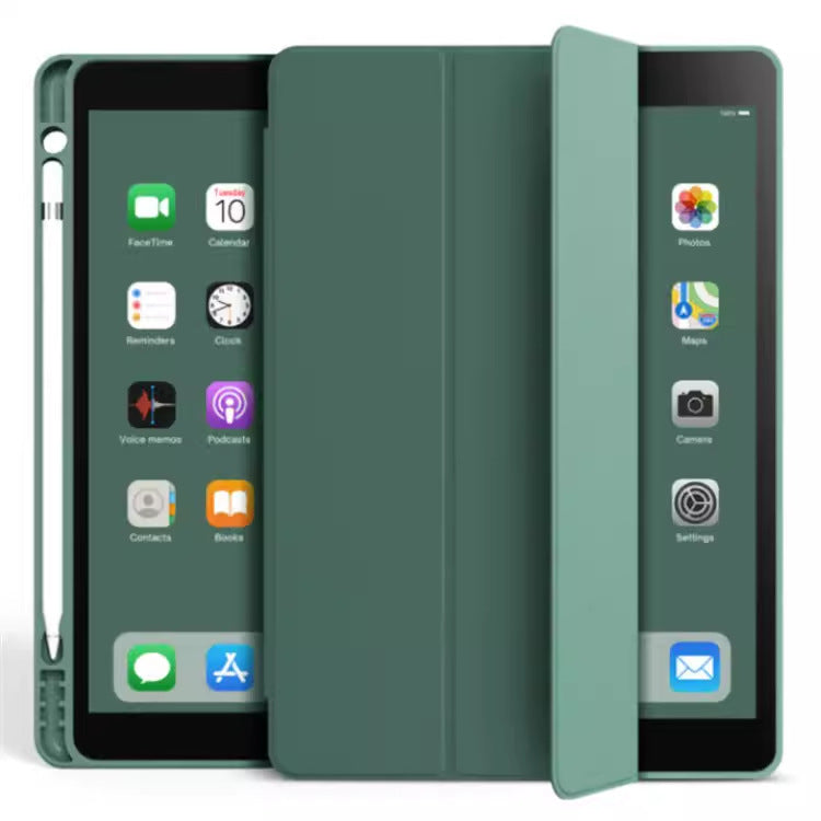 For 10.9 inch pen slot 2020 iPad Air 4 three fold leather case protective case 9.7 tablet Pro13 side sticker protective Accessories