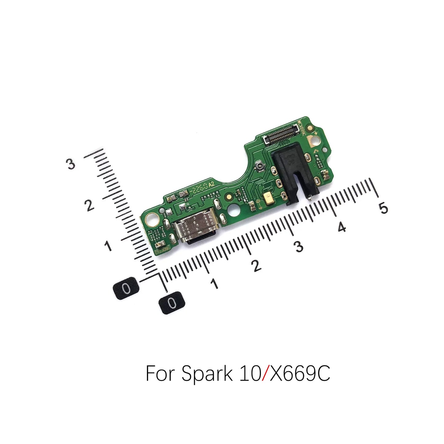 For Tecno Spark 8 9 10 KG6 KG7 KG8 Ki8 X669C Ki5 Ki7 charging port charging flex board cable