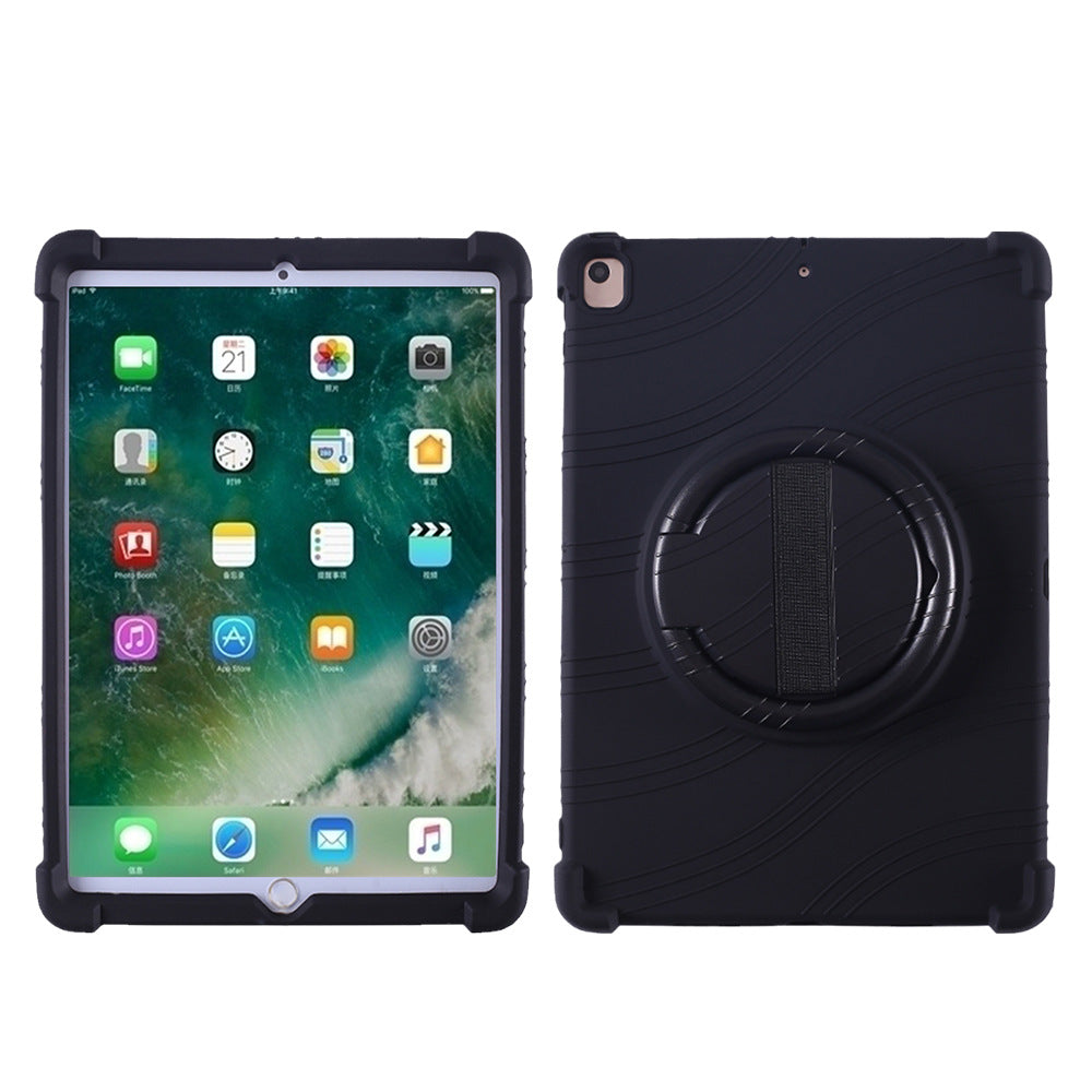Applicable to 2020 new Apple 10.2 inch protective case tablet A2133 anti-drop bracket silicone protective case Protect cace