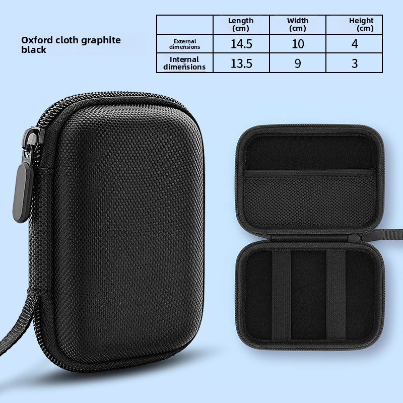 OLYSON CCD Camera Bag Small Camera Case Card Storage Box Digital Camera for Sony Canon ixus Fuji Nikon Samsung Panasonic Hard Case Drop-proof Waterproof Portable Bag Digital camera accessories