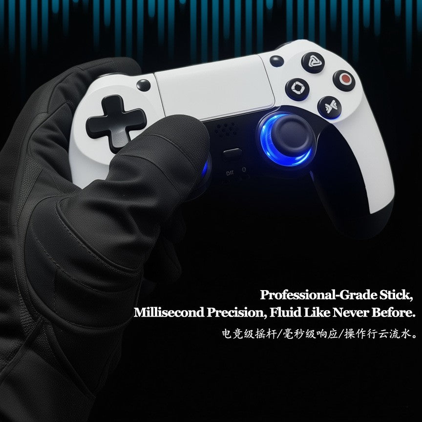 P4 handle trackpad wireless vibration game p4 bluetooth controller p4 gamepad wireless bluetooth