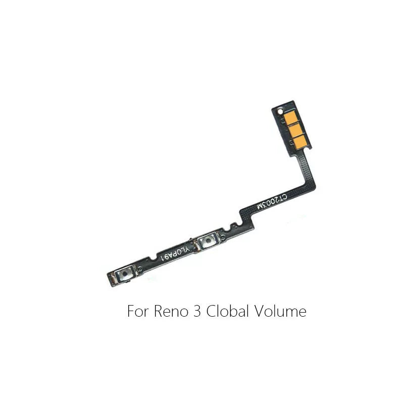 For Oppo Reno Ace Reno2 2F Reno3 Power cable Switch on volume flex of ribbon