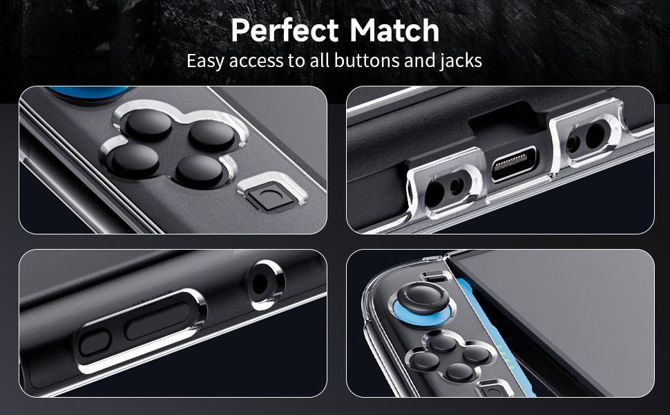 Suitable for Nintendo switch2 generation protective case ns2 transparent crystal box NS2 game console split all-inclusive case