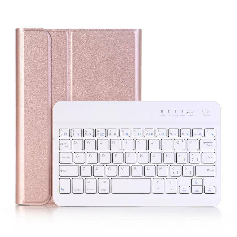 For Samsung Tablet Tab A 8.0 T290 Bluetooth Keyboard Leather Case T295 Detachable Keyboard Case Protective Accessories