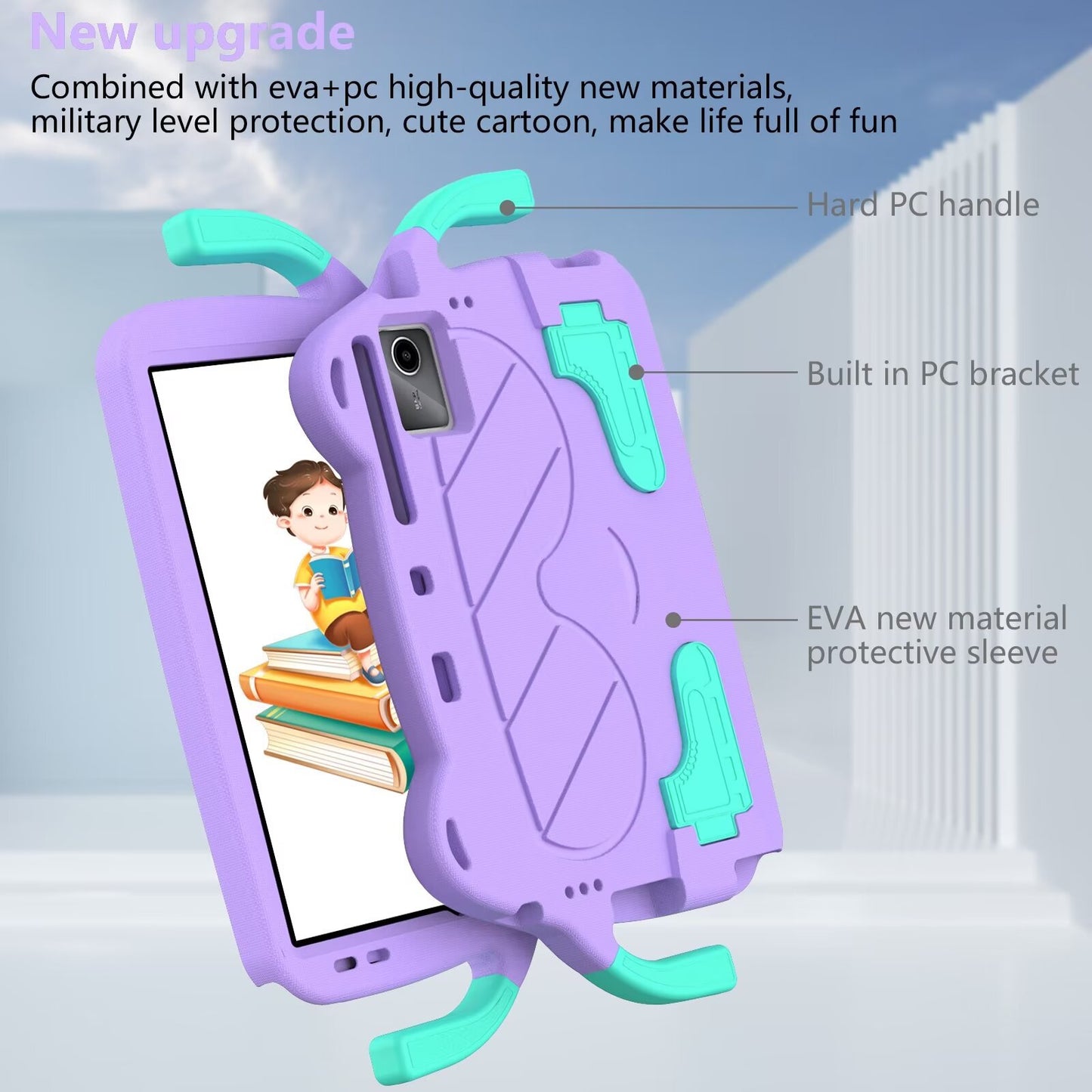 Suitable for Lenovo Xiaoxin Tablet M11 Children's Anti-drop Protective Case P11 Portable Plus Bracket EVA Protective Case Protective Accessories