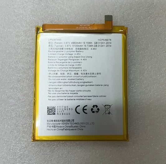 Tianyi No.1 2020/2021/TYH211U Mobile Phone Battery 2022/TYH212U HPP446596ADB Other Brand Phone repair parts