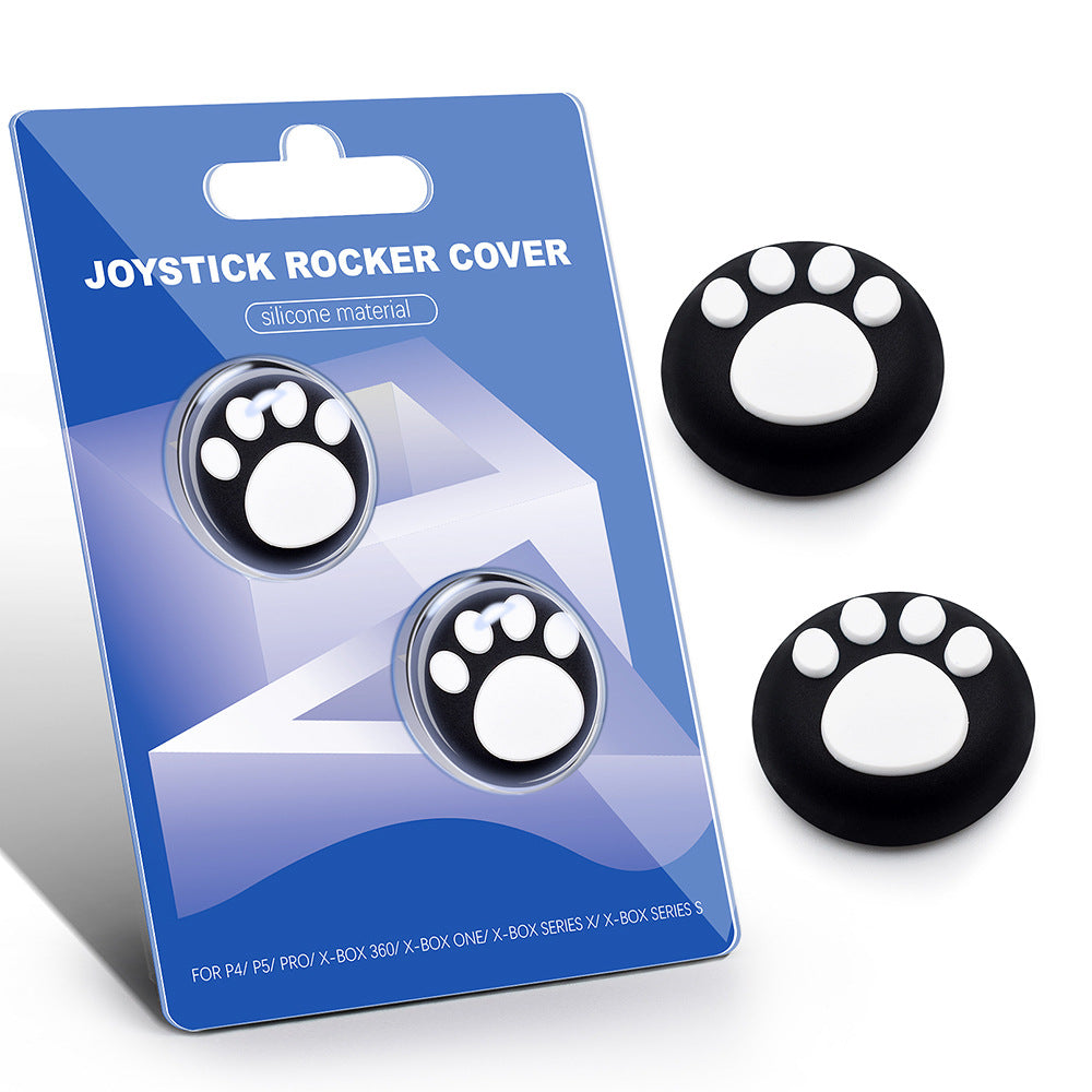 PS5 handle silicone cap PS5 silicone button cap P5 gamepad joystick protective cover, protective cap set